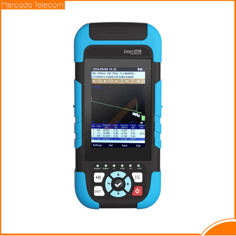 Optical Time Domain Reflectometer Otdr 1310 1550Nm - Mini tester per fibra ottica OTDR,