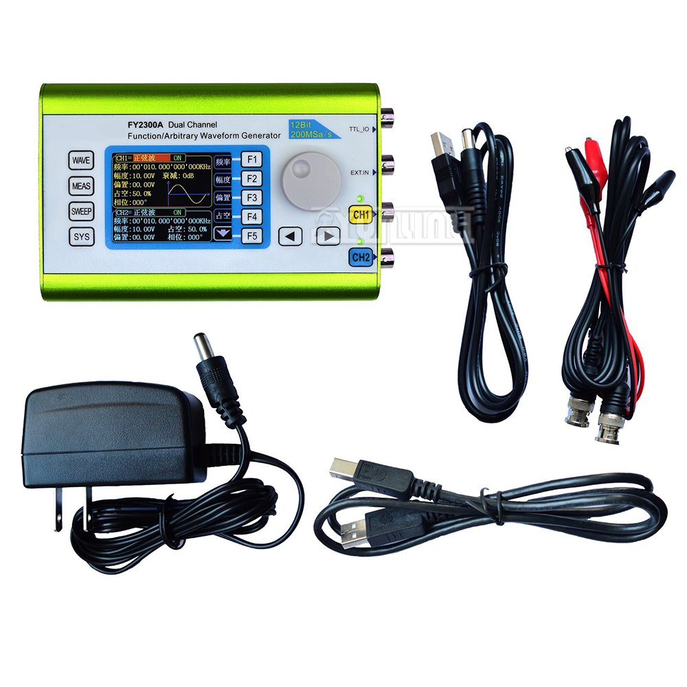Dual Channel Arbitrary Waveform Function Generator 60Mhz - FY6300 FY2300 Generatore di segnale funzione