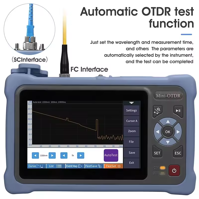 Novker 12-in-1 Mini OTDR NK400 - Optical Time Domain Reflectometer Otdr 1310 1550Nm recensione e prezzo
